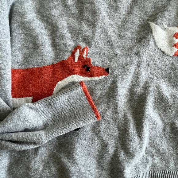 LOFT Foxes Sweater - Picture 4 of 7